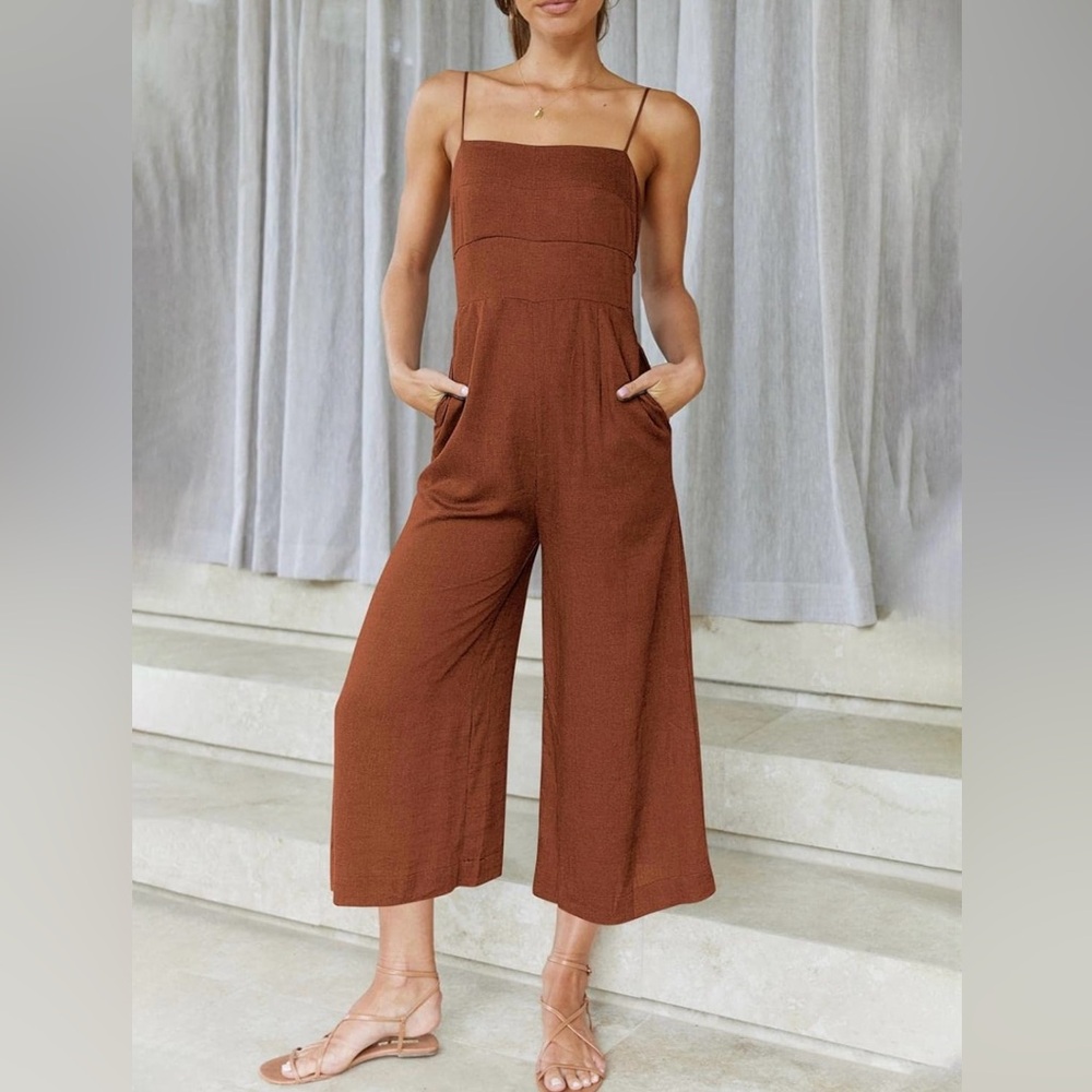 Rustic Red Jumpsuit